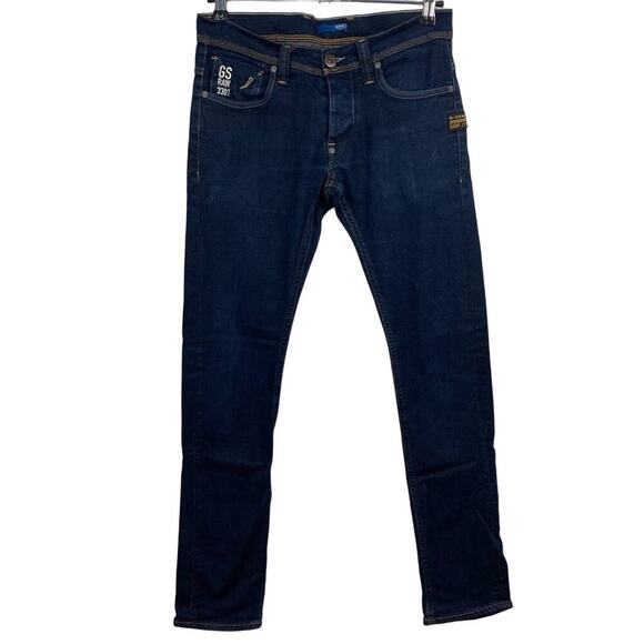 G-STAR Raw 3301 Defend Super Slim Jeans   Size 30 - Picture 6 of 12